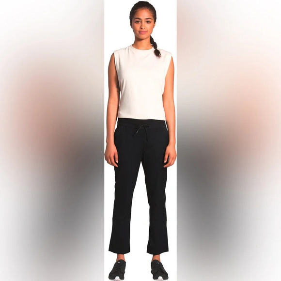 MEC Women’s Black Drawstring Pants - Size 10 - Picture 1 of 8